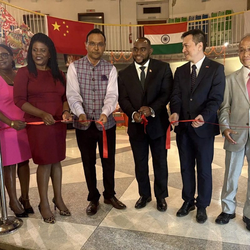 Formal opening of the exhibits at Asian Nights 2.