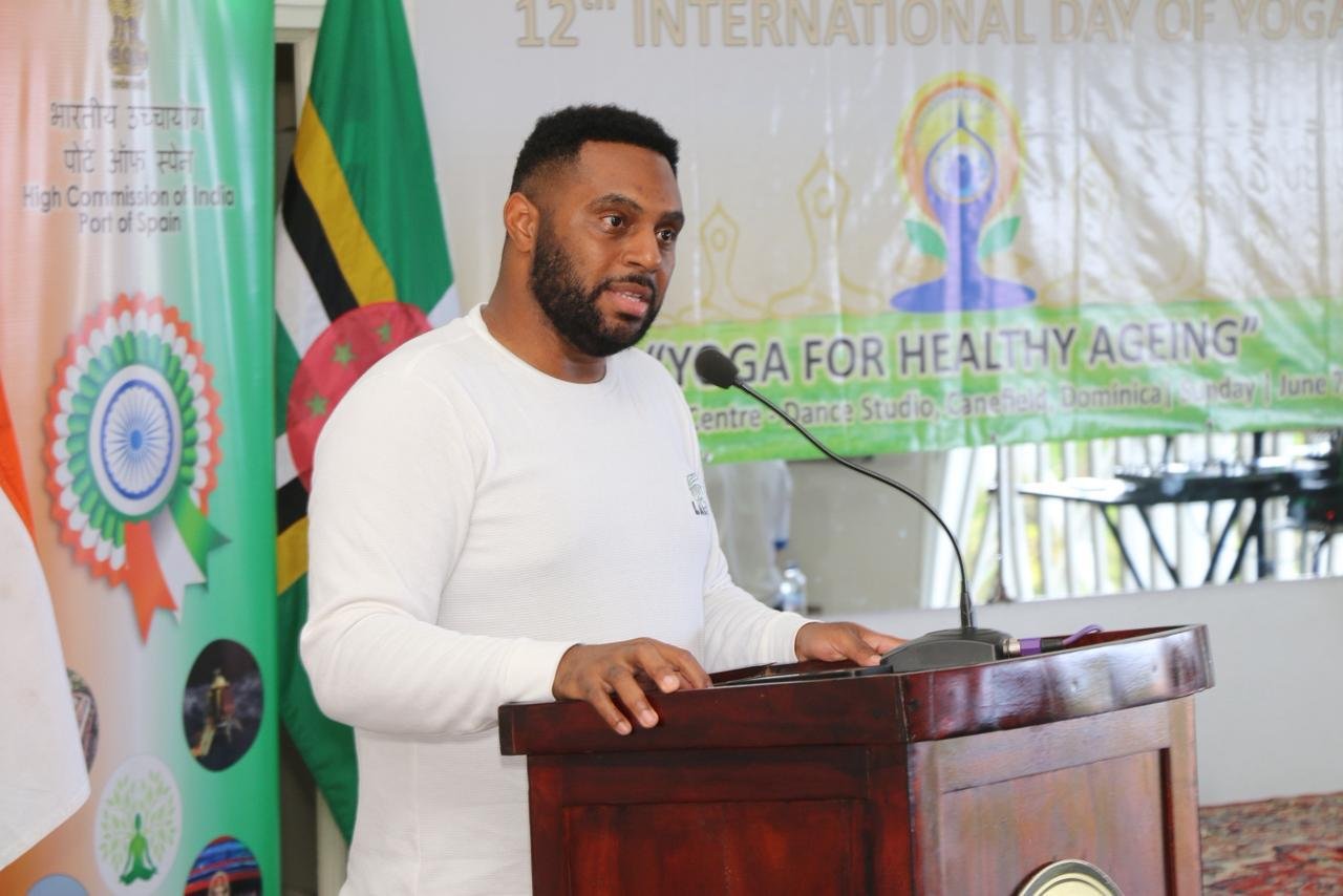 Celebration of Yoga Day at the  Old Mill Cultural Centre in the Commonwealth of Dominica on June 07, 2026