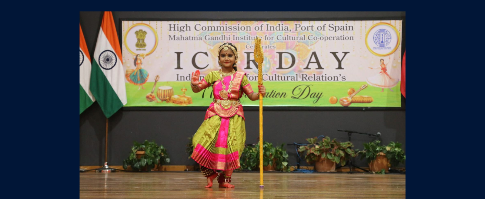 Celebration of 77th Foundation Day of Indian Council for Cultural Relations (ICCR) at Mahatma Gandhi Institute for Cultural Cooperation on April 10, 2026.