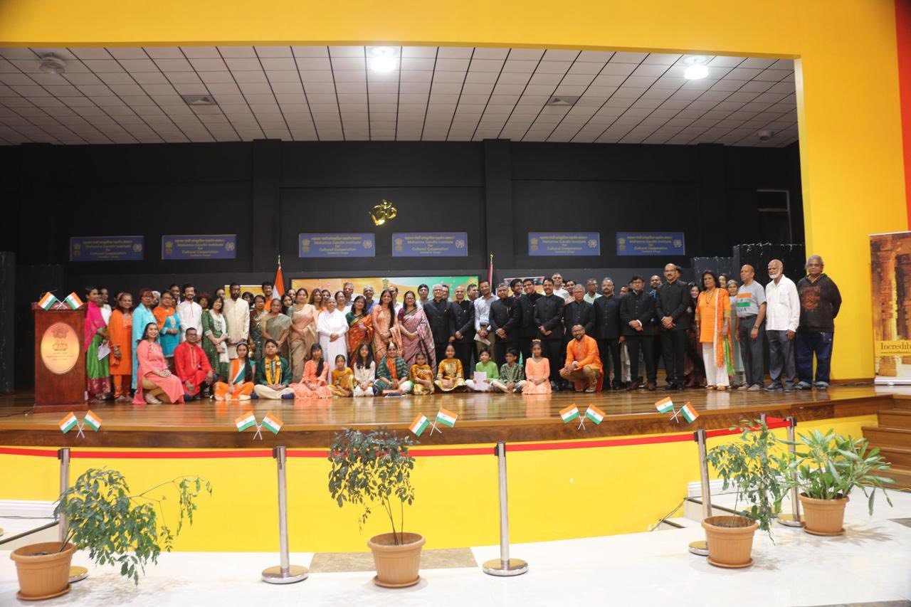 The High Commission of India hosted a flag-hoisting ceremony on 15th August 2025 to mark the 79th anniversary of India’s Independence. The event was held at MGICC, Mt. Hope, and was attended by members of the Indian diaspora, friends of India, and well-wishers. The ceremony featured the hoisting of the Indian National Flag, the singing of the National Anthem, and cultural performances showcasing India’s rich heritage.