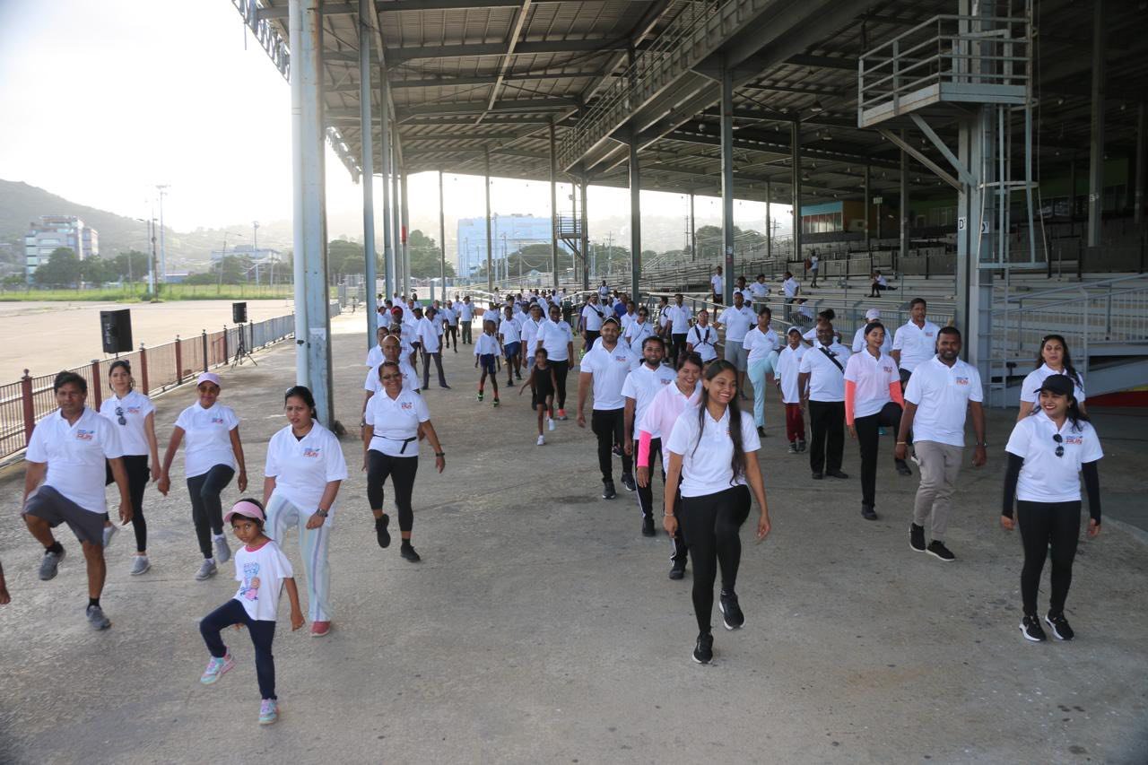 Viksit Bharat Run was organized at the Queen’s Park Savannah Ground in Port of Spain (Trinidad & Tobago)