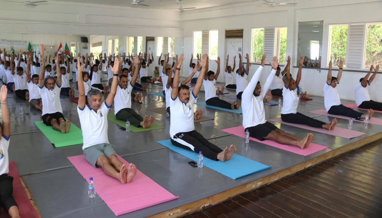 Celebration of Yoga Day at the  Old Mill Cultural Centre in the Commonwealth of Dominica on June 07, 2026