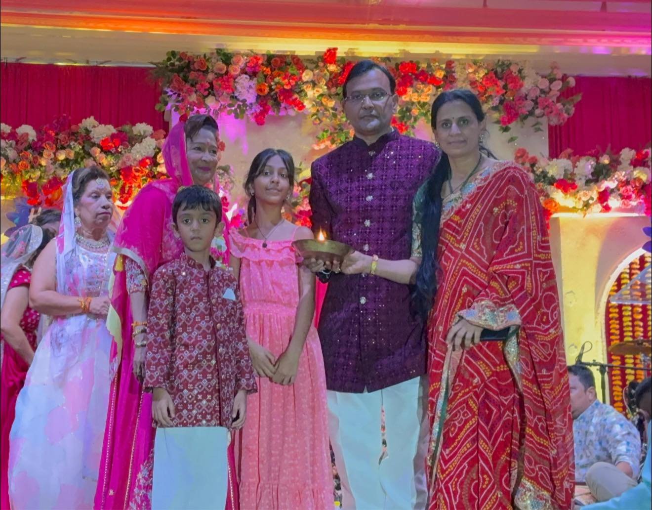 High Commissioner Dr. Rajpurohit joining Hon’ble Kamla Persad Bissessar, PM of Trinidad & Tobago, at the annual Diwali celebration at the Prime Minister’s constituency, Siparia