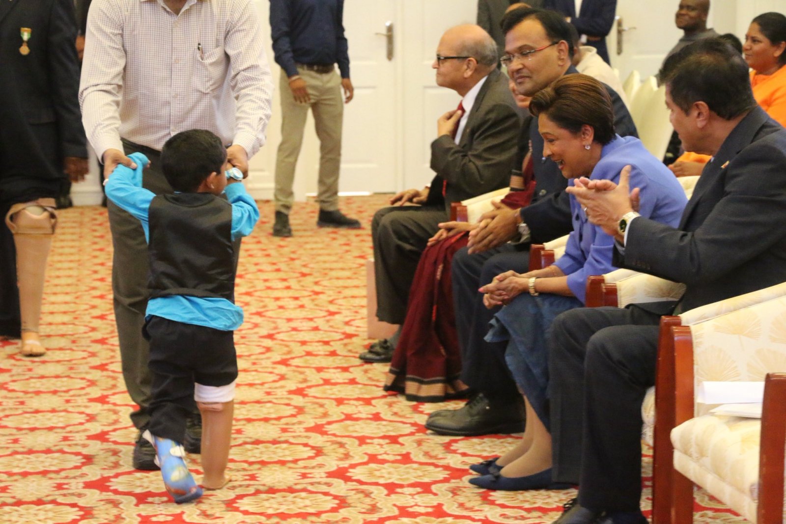 Official launch of Artificial Limp Fitment Camp (Jaipur Foot) by Honourable Kamla Persad Bissessar, Prime Minister of Trinidad and Tobago in Port of Spain on October 3, 2025.