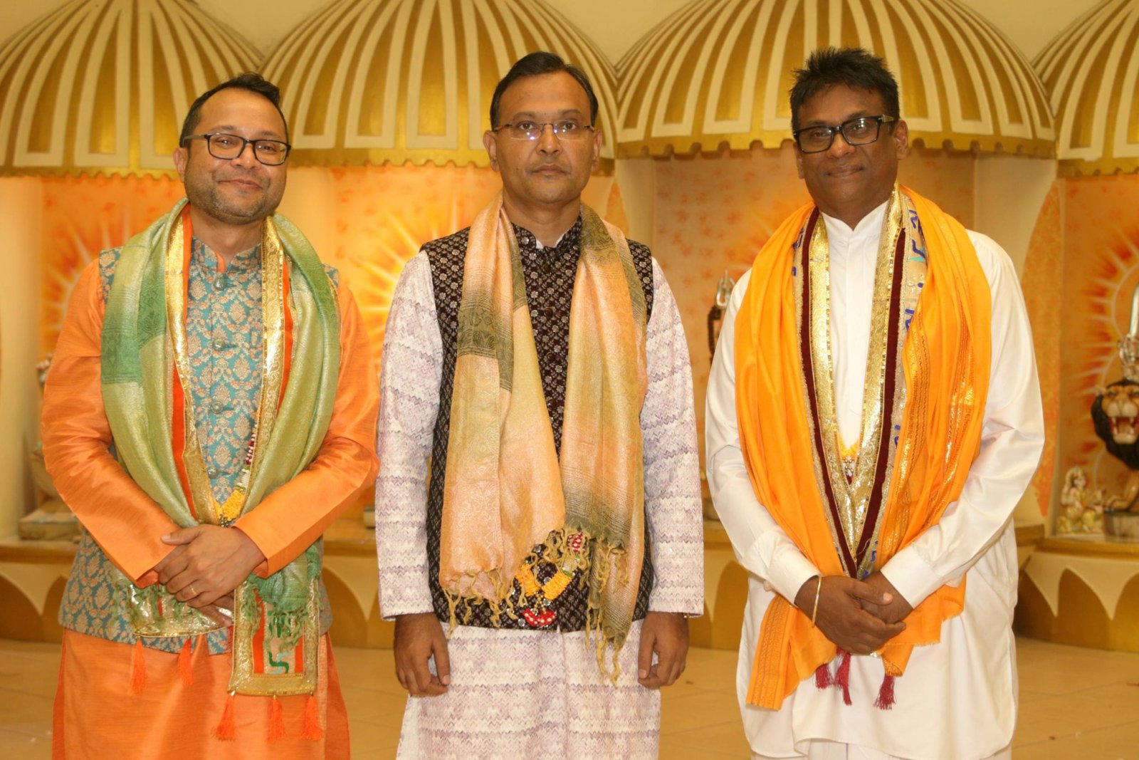 Performance of Brij Lok Manch dance group at Churkoo Village Mandir, Naparima on the occasion of Indian Arrival Day
