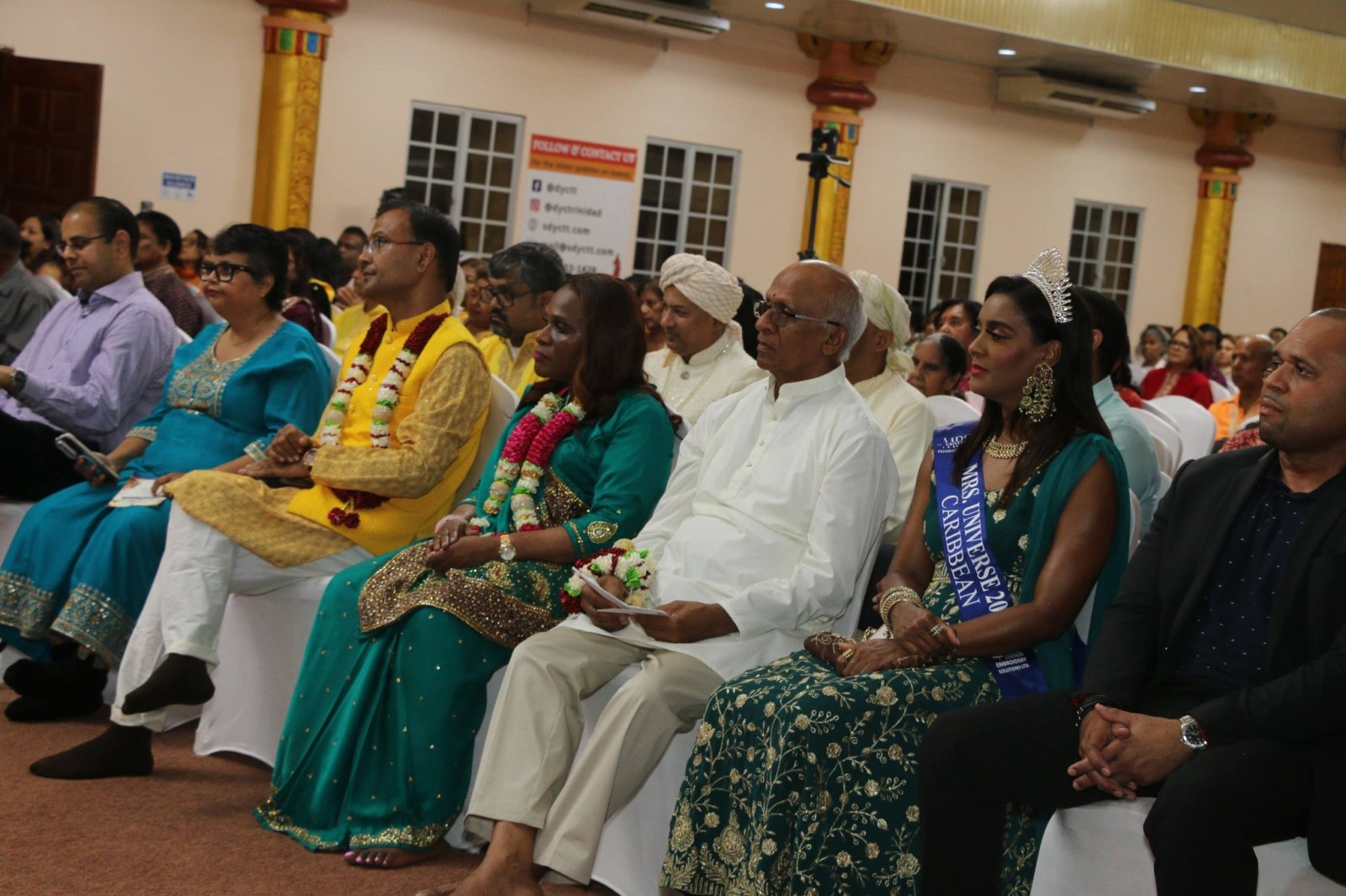 Performance of Brij Lok Manch dance group at Sri Dattatreya Yoga Centre, Carapichaima on the occasion of Indian Arrival Day