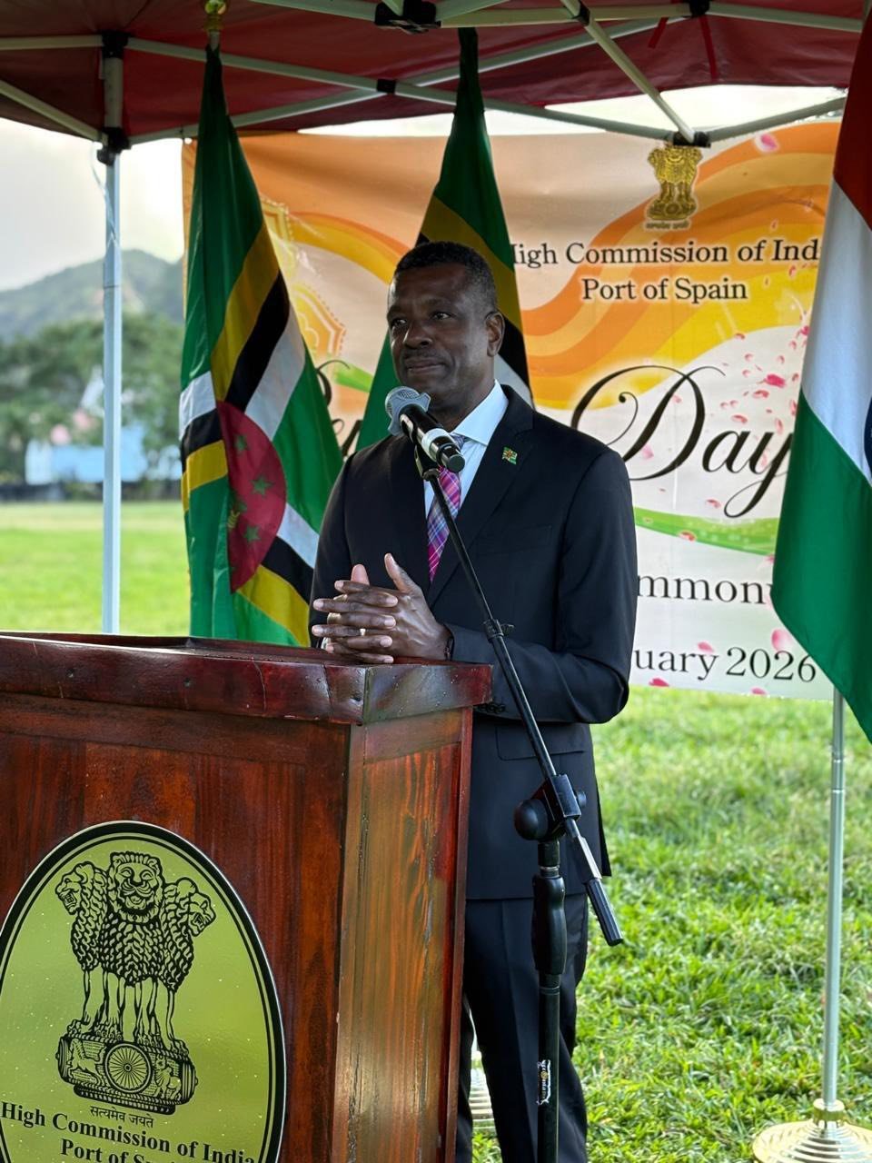 Republic Day celebration 2026 in Dominica
