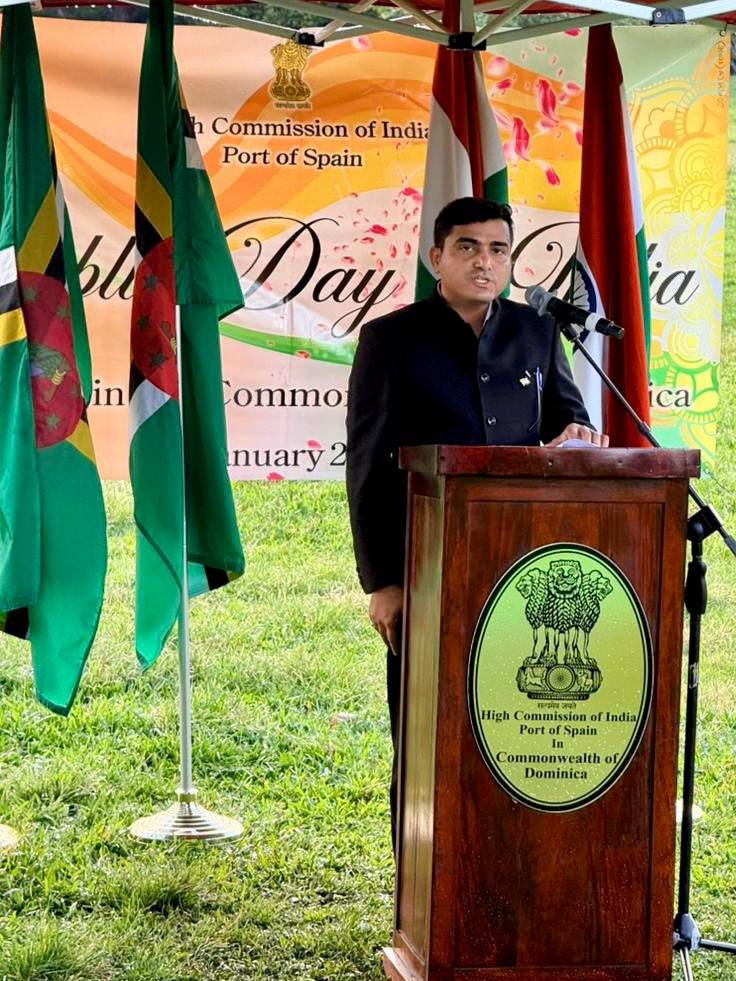 Republic Day celebration 2026 in Dominica