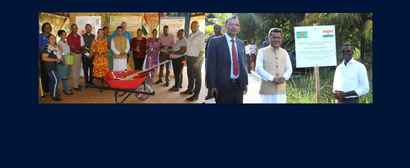 Minister of State for External Affairs Shri Pabitra Margherita visited the Government of India-funded Quick Impact Projects (QIP) in Commonwealth of Dominica on May 15 and the UNDP- India project for indigenous Kalinago community on May 16, 2026.