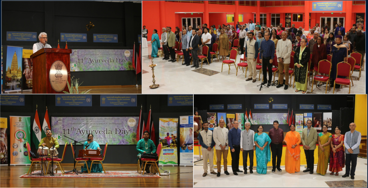 High Commission celebrated the 11th Ayurveda Day on 23rd September 2026 at the Mahatma Gandhi Institute for Cultural Co-operation, Mt. Hope with enthusiastic participation of Diaspora community and friends of India