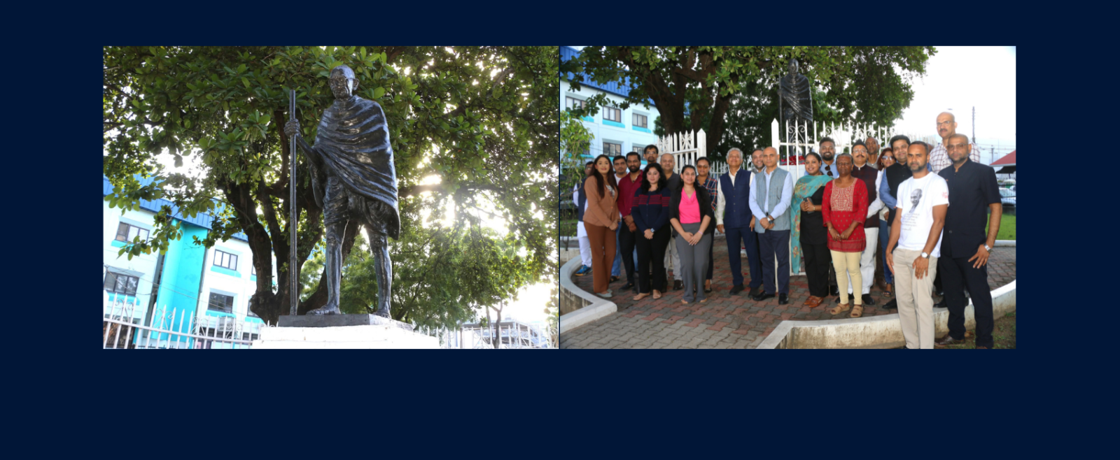 High Commission commemorated 157th Birth Anniversary of Mahatma Gandhi on October 2, 2026 in Port of Spain.