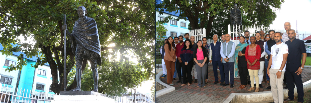 High Commission commemorated 157th Birth Anniversary of Mahatma Gandhi on October 2, 2026 in Port of Spain.