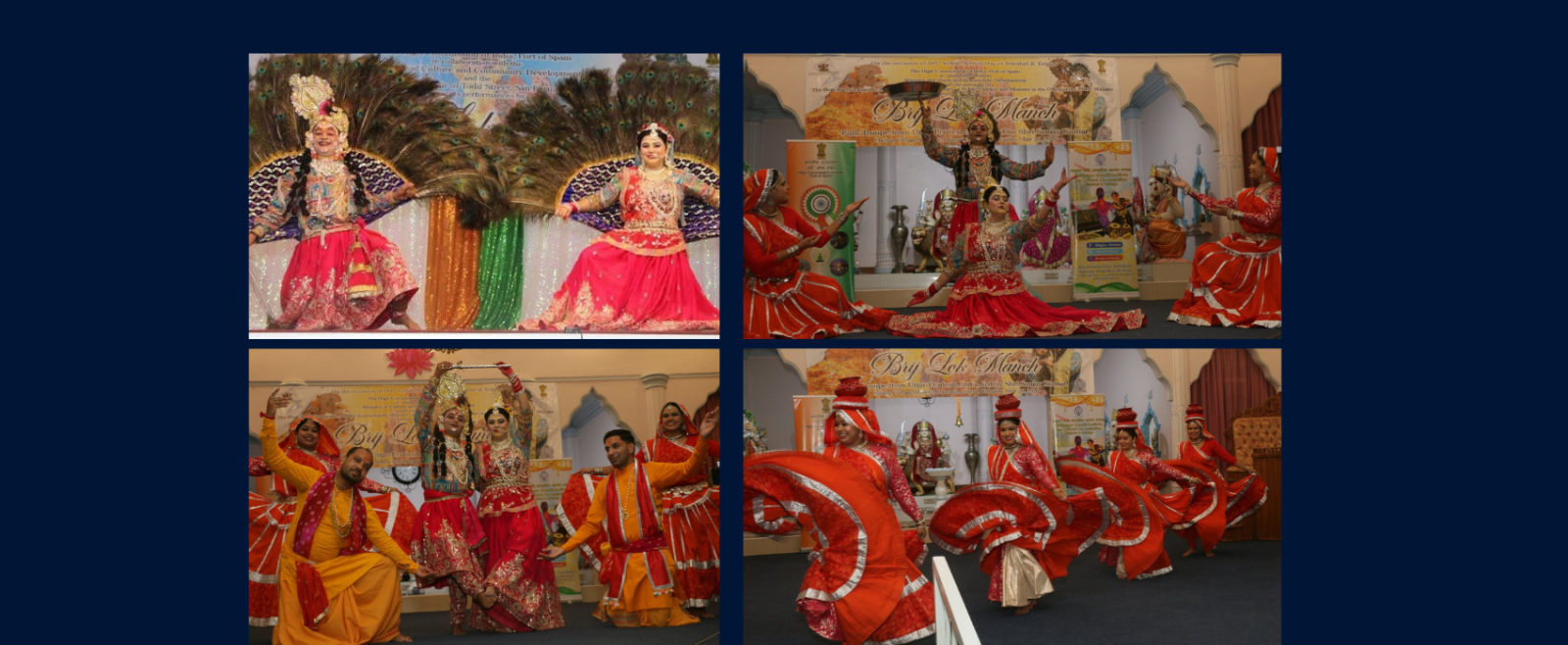ICCR- sponsored Cultural Troupe, Brij Lok Manch from Uttar Pradesh, staged breathtaking performances all across Trinidad & Tobago from May 22- May 30 2026