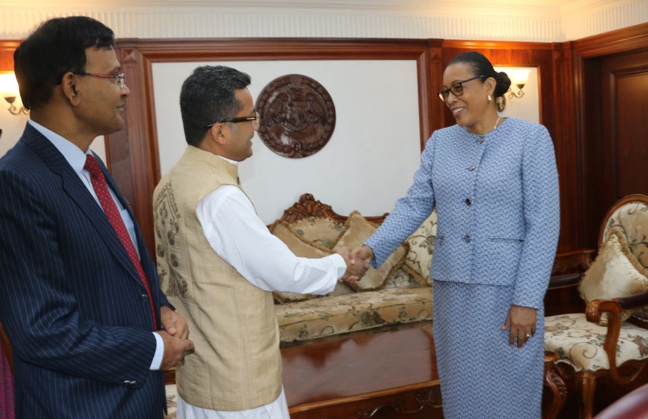 Official engagement with the President, Acting Prime Minister and the Foreign Minister of Dominica