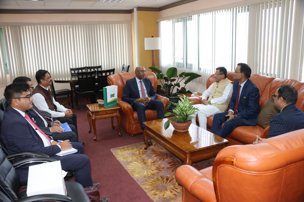 Official engagement with the President, Acting Prime Minister and the Foreign Minister of Dominica