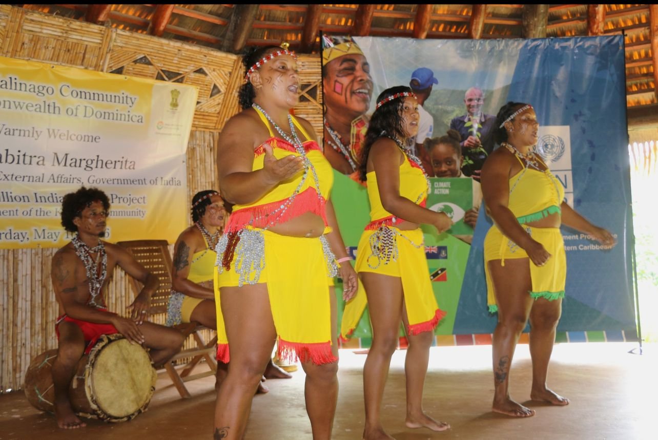 Visit of UNDP-India project for Kalinago Community