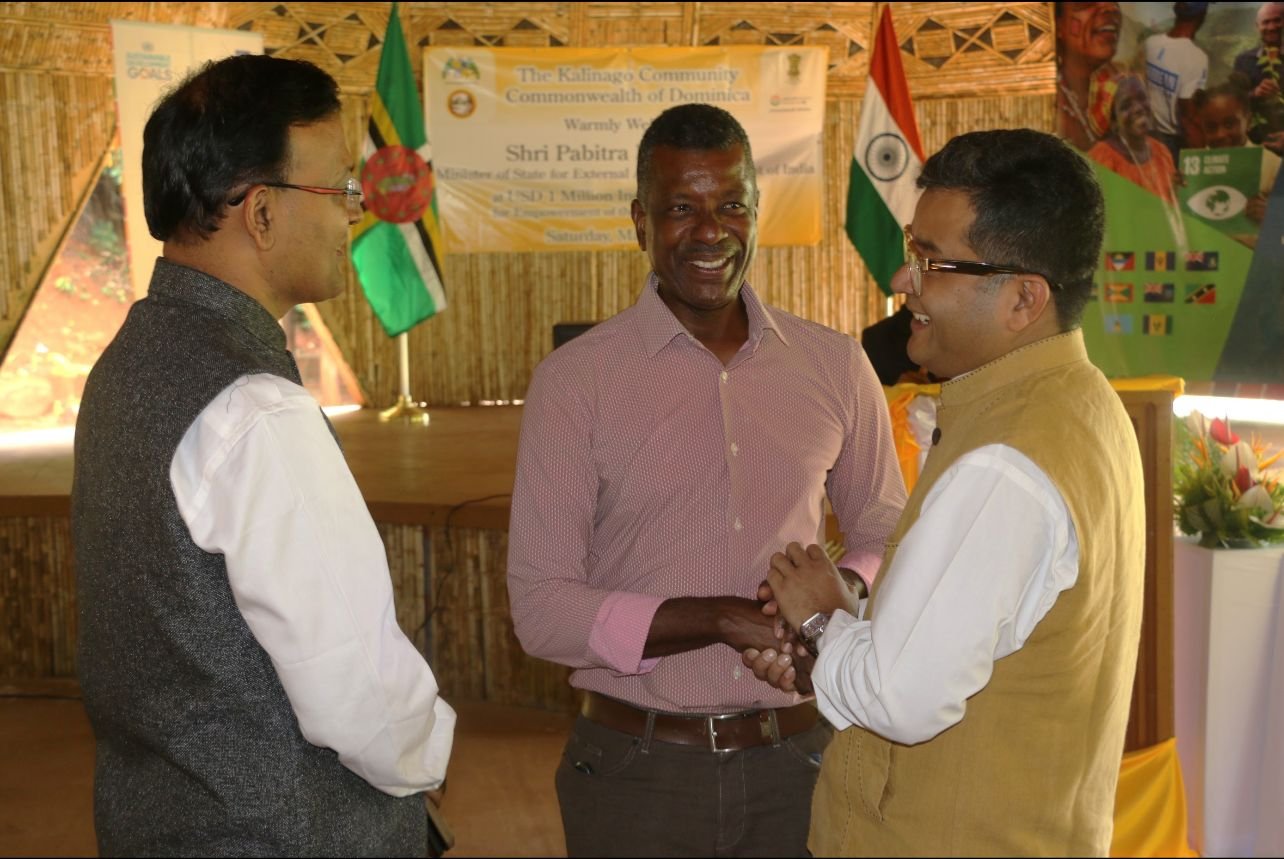 Visit of UNDP-India project for Kalinago Community