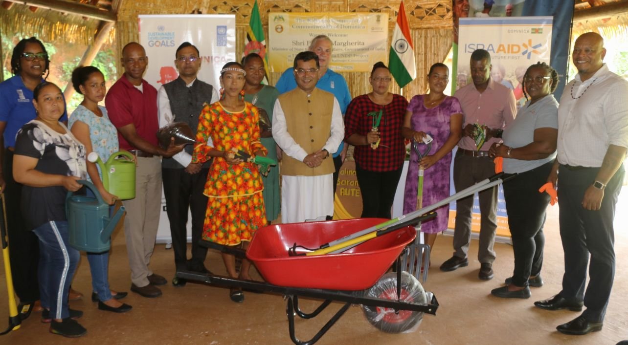 Visit of UNDP-India project for Kalinago Community