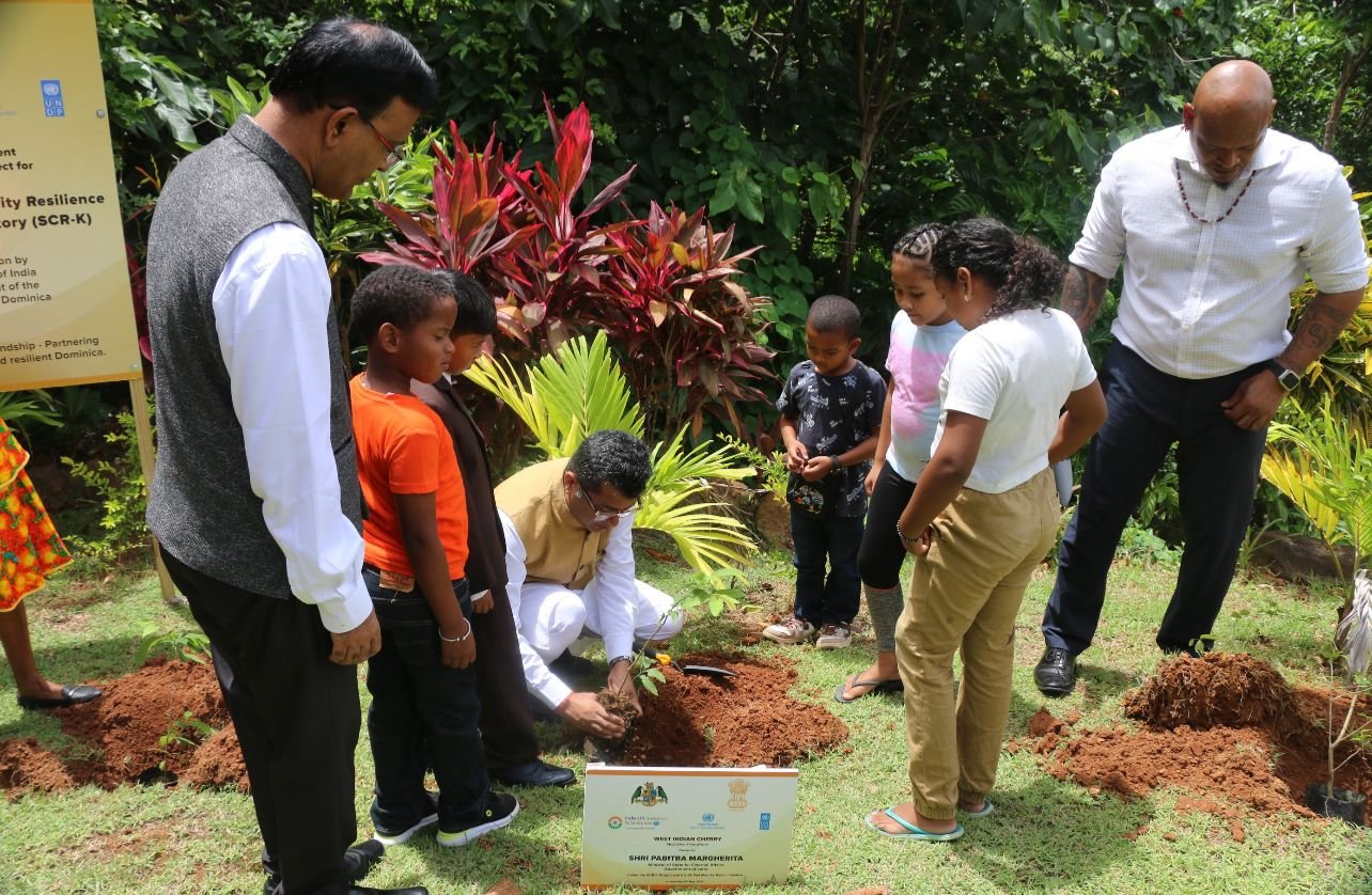 Visit of UNDP-India project for Kalinago Community