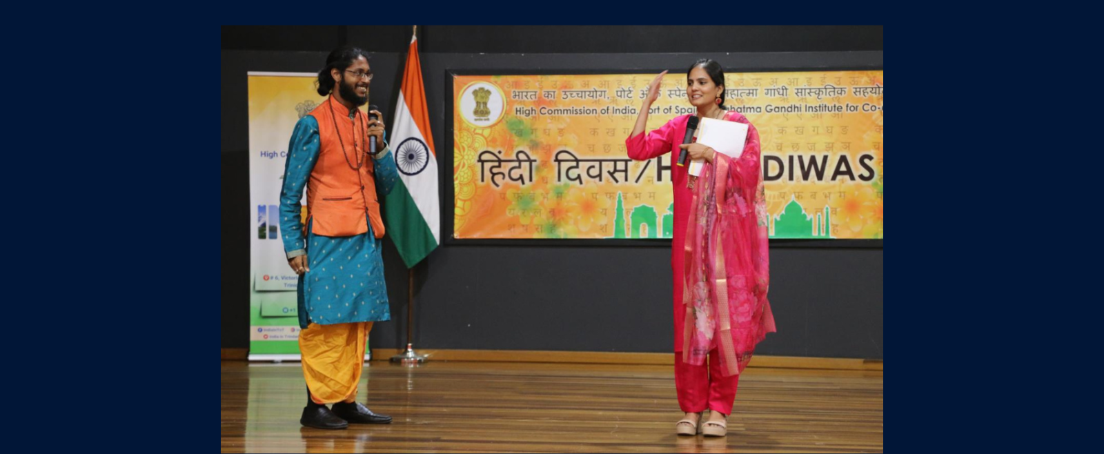 In a true spirit of Hindi Diwas, the High Commission celebrated the day at Mahatma Gandhi Institute for Cultural Cooperation, Mt. Hope on 14th September 2025.