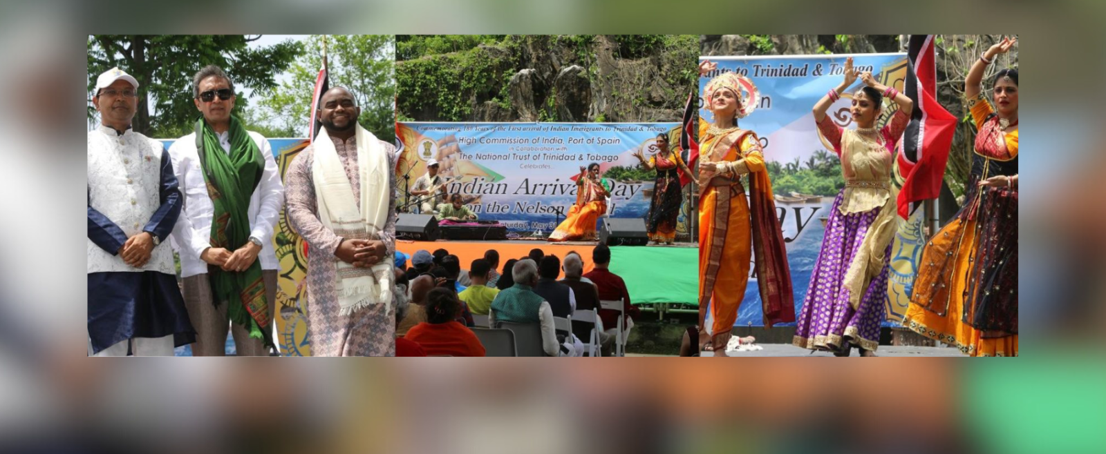 Glimpses of the commemoration of the 180th Indian Arrival Day celebration at historic Nelson Island on 31st May 2025