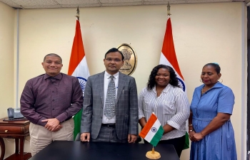Selected Media Persons from Trinidad & Tobago and Grenada for Familiarization Visit to India organized by Ministry of External Affairs